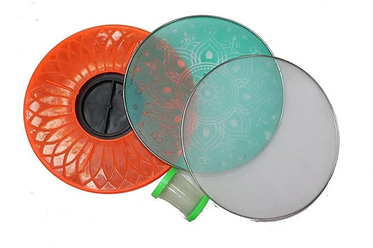 Rangoli Making Kit Includes Magic Tool (4 inch) Random Design