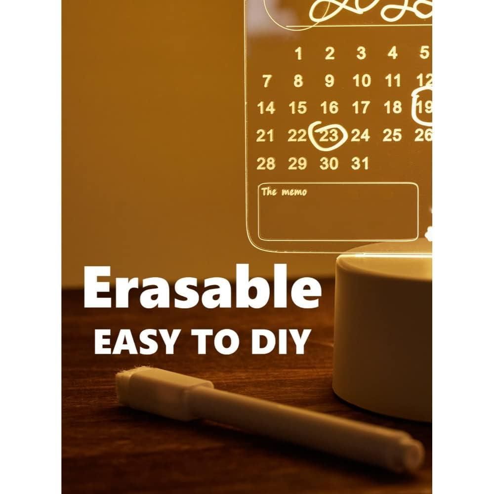 Acrylic LED Message Board with Marker Pen - Pack Of 1